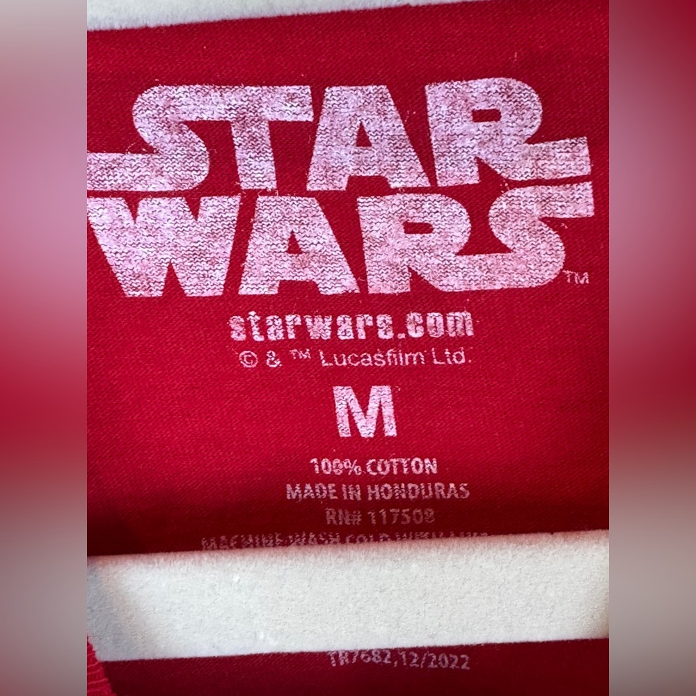Star Wars Dark Side of the Force Graphic T-Shirt- Size Medium - Picture 4 of 5
